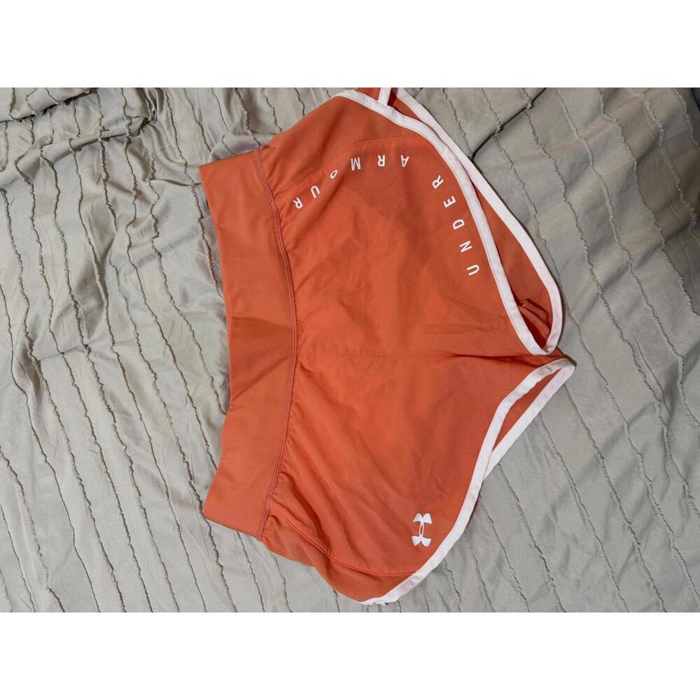 Under Armour Women's Orange Activewear Shorts